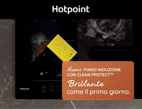 Nuovo piano ad induzione Hotpoint con tecnologia CleanProtect